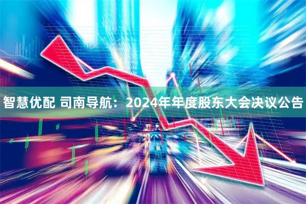智慧优配 司南导航：2024年年度股东大会决议公告