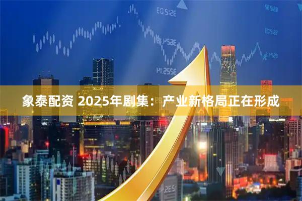 象泰配资 2025年剧集：产业新格局正在形成